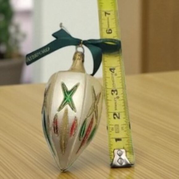 Waterford Ltd Series Nostalgic Collection Ornament Diamond Cut Cone - Picture 7 of 7